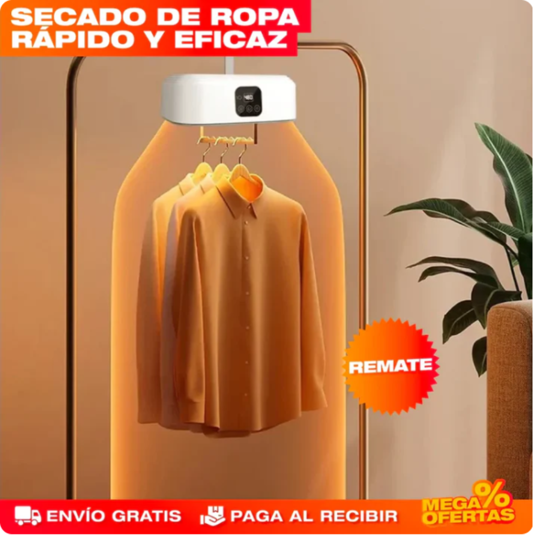 SECADOR DE ROPA PORTATIL